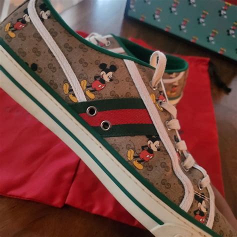 mickey gucci belt|Gucci mickey mouse sneakers.